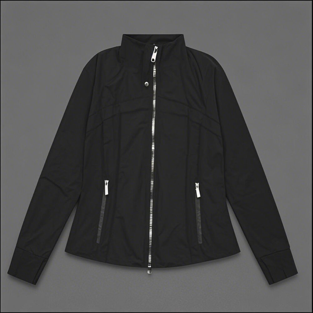 NWT Lululemon Define Series Womens Stand-Up Collar Yoga Jacket Black